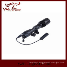 Tactical Flashlight Military Torch with Mount Ex-109-Bk